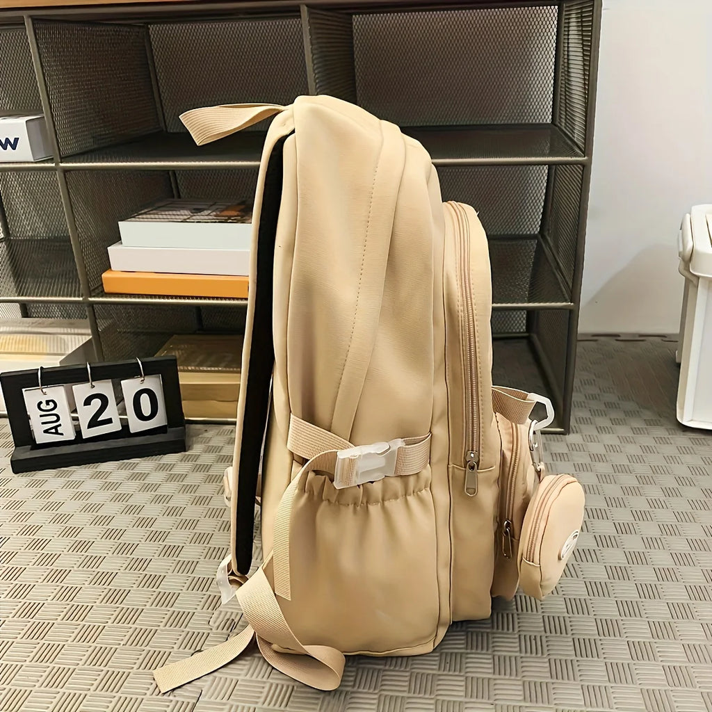 Versatile Travel Backpack with Large Capacity & Ergonomic Straps | Ideal for School and Leisure