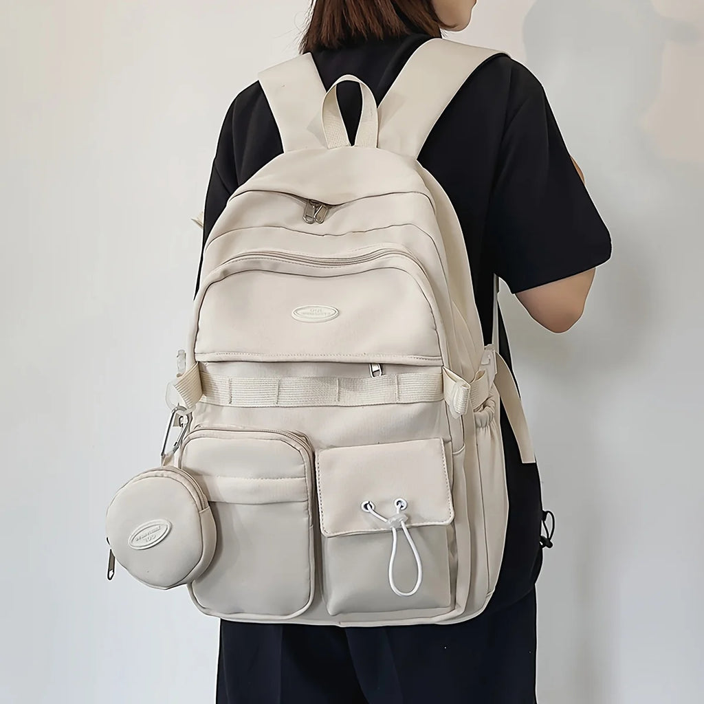 Versatile Travel Backpack with Large Capacity & Ergonomic Straps | Ideal for School and Leisure