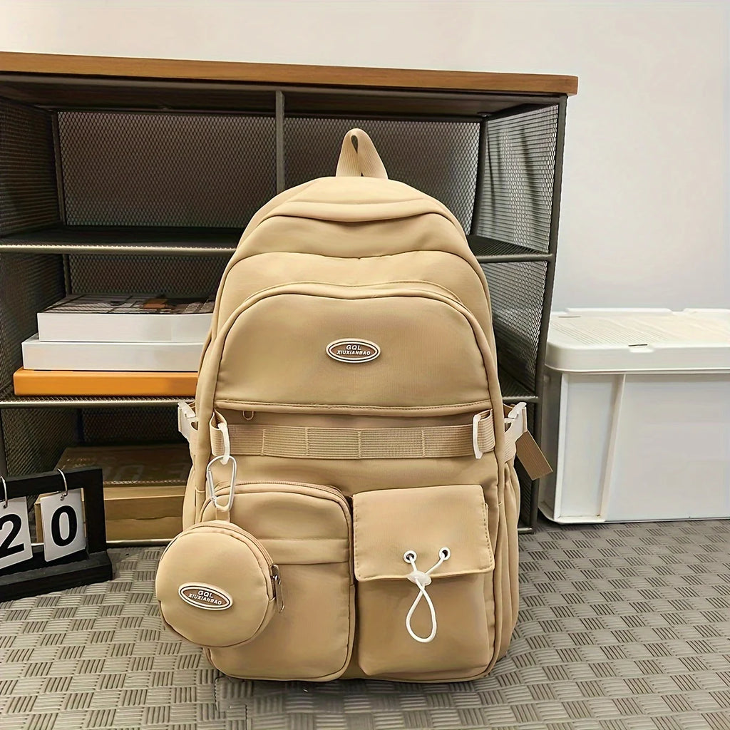 Versatile Travel Backpack with Large Capacity & Ergonomic Straps | Ideal for School and Leisure