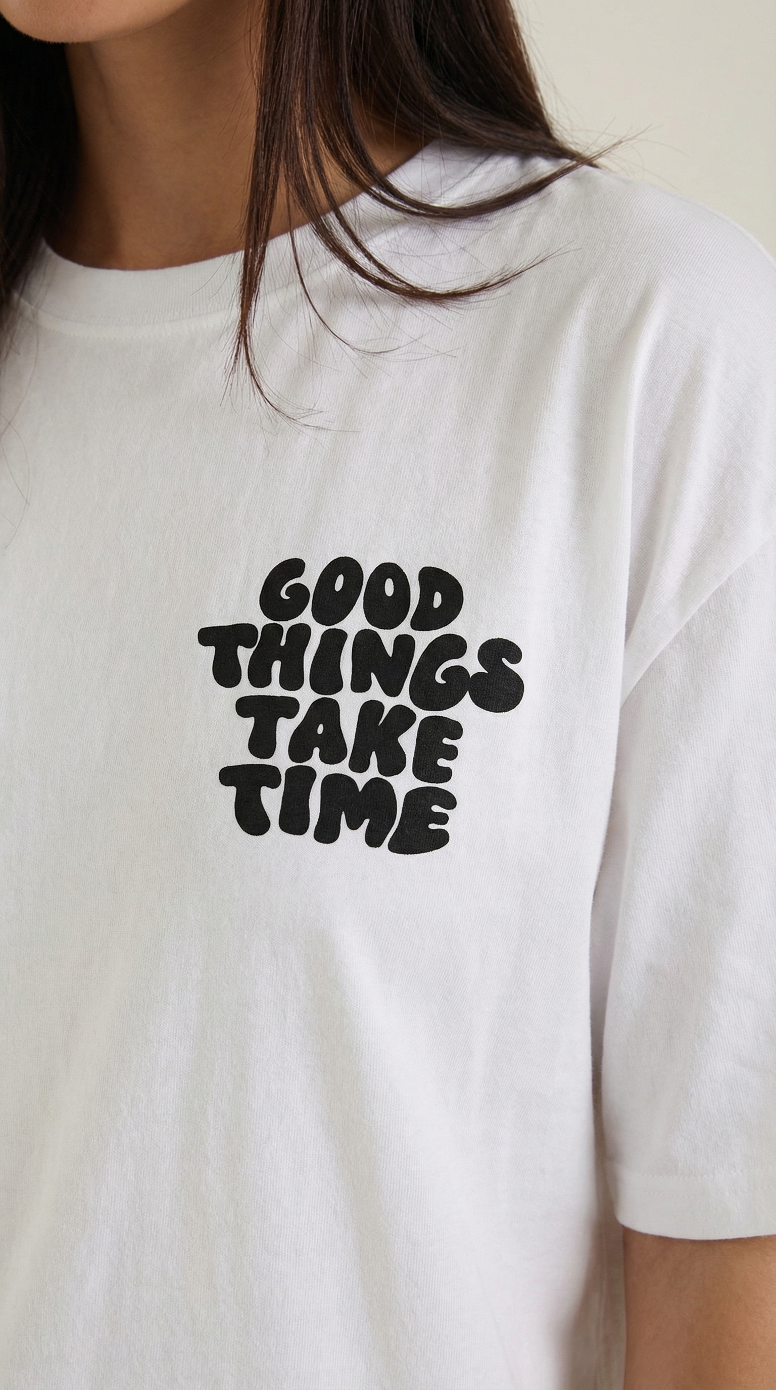 Women’s Oversized Graphic Cotton T-Shirt – Soft Relaxed Fit Streetwear