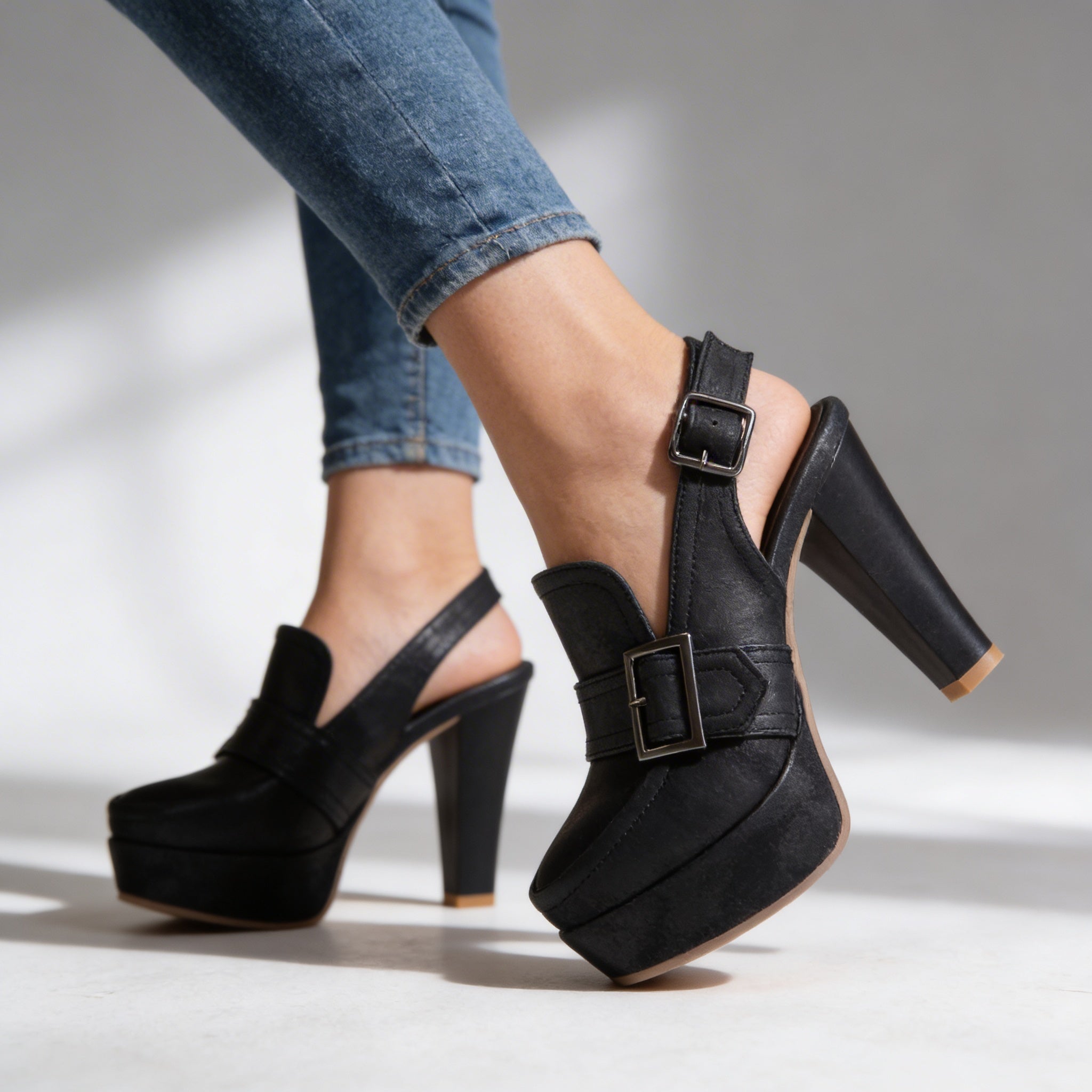 Victoria Elegant Slingback Heels for Women Stylish Comfortable Footwear