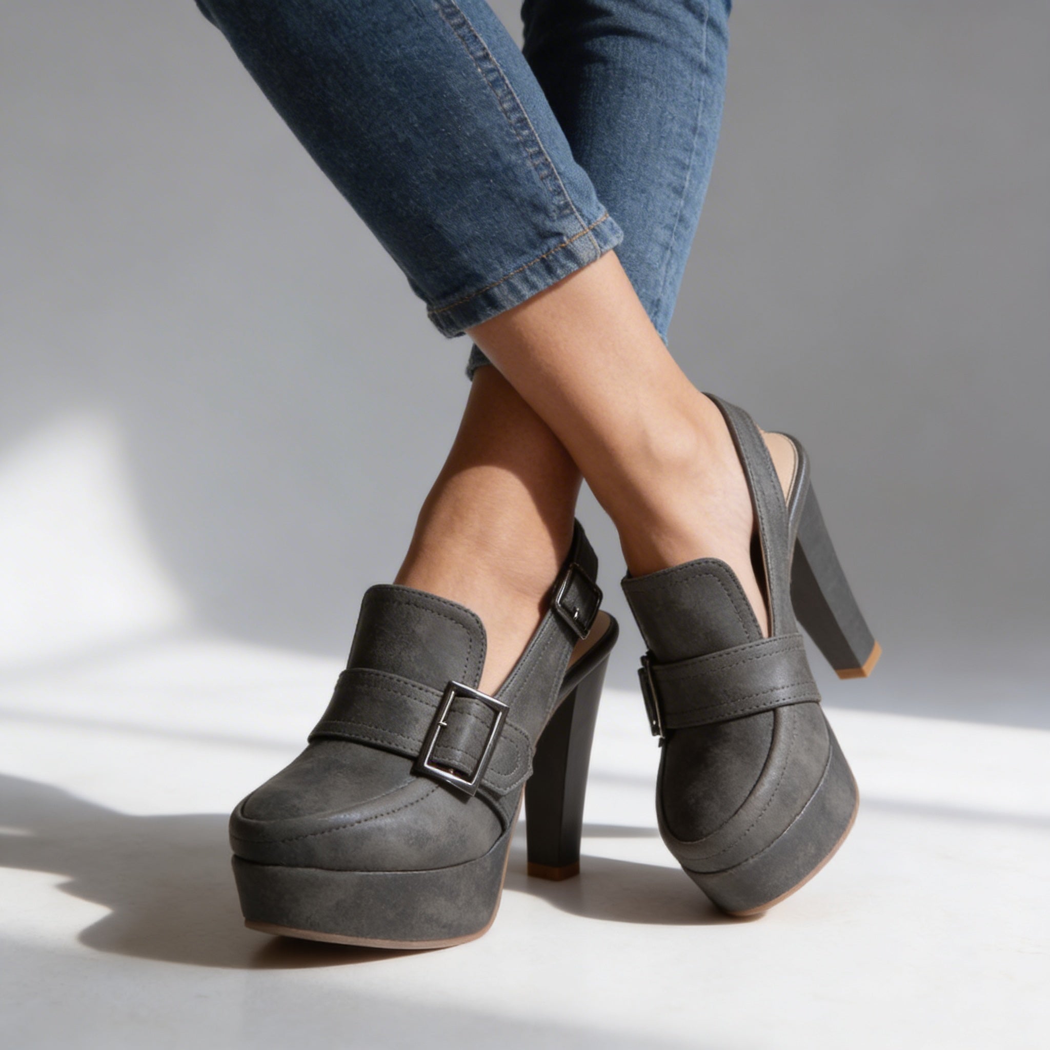 Victoria Elegant Slingback Heels for Women Stylish Comfortable Footwear