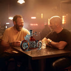 Motorcycle Glass Whiskey Decanter Bottle