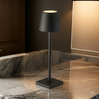 Wireless Rechargeable Table Lamp with Smart Touch Control | Elegant Cordless Design for Indoor and Outdoor Use