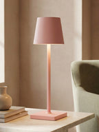 Wireless Rechargeable Table Lamp with Smart Touch Control | Elegant Cordless Design for Indoor and Outdoor Use