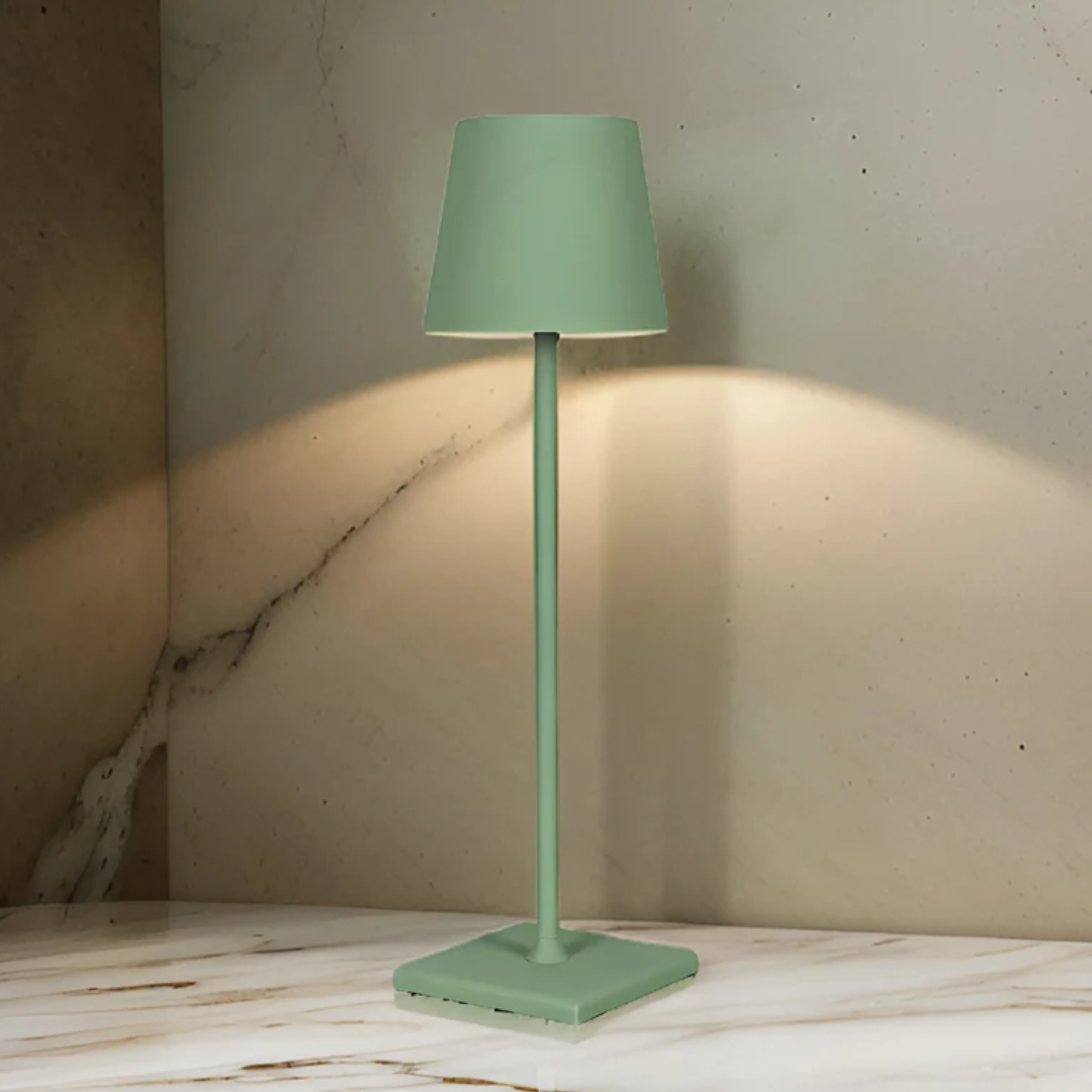 Wireless Rechargeable Table Lamp with Smart Touch Control | Elegant Cordless Design for Indoor and Outdoor Use
