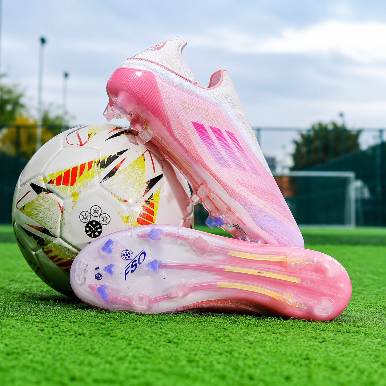 Soccer Cleats Football Boots for Indoor and Outdoor Play