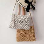 Woven Shoulder Bag for Women with Trendy Boho Design | Stylish Accessory for Every Occasion