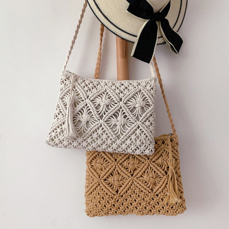 Woven Shoulder Bag for Women with Trendy Boho Design | Stylish Accessory for Every Occasion