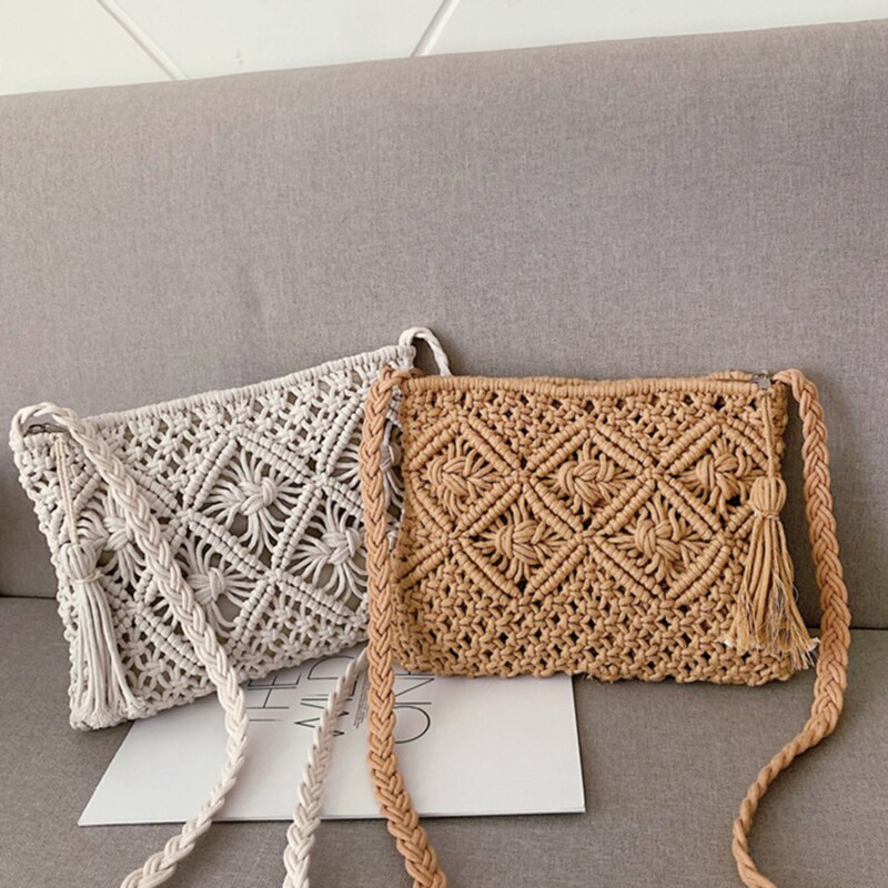 Woven Shoulder Bag for Women with Trendy Boho Design | Stylish Accessory for Every Occasion