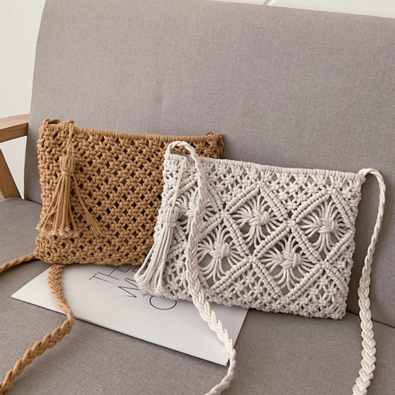 Woven Shoulder Bag for Women with Trendy Boho Design | Stylish Accessory for Every Occasion