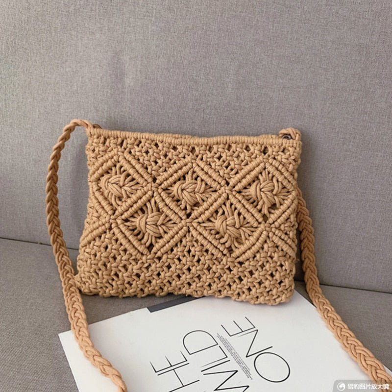 Woven Shoulder Bag for Women with Trendy Boho Design | Stylish Accessory for Every Occasion