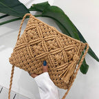 Woven Shoulder Bag for Women with Trendy Boho Design | Stylish Accessory for Every Occasion