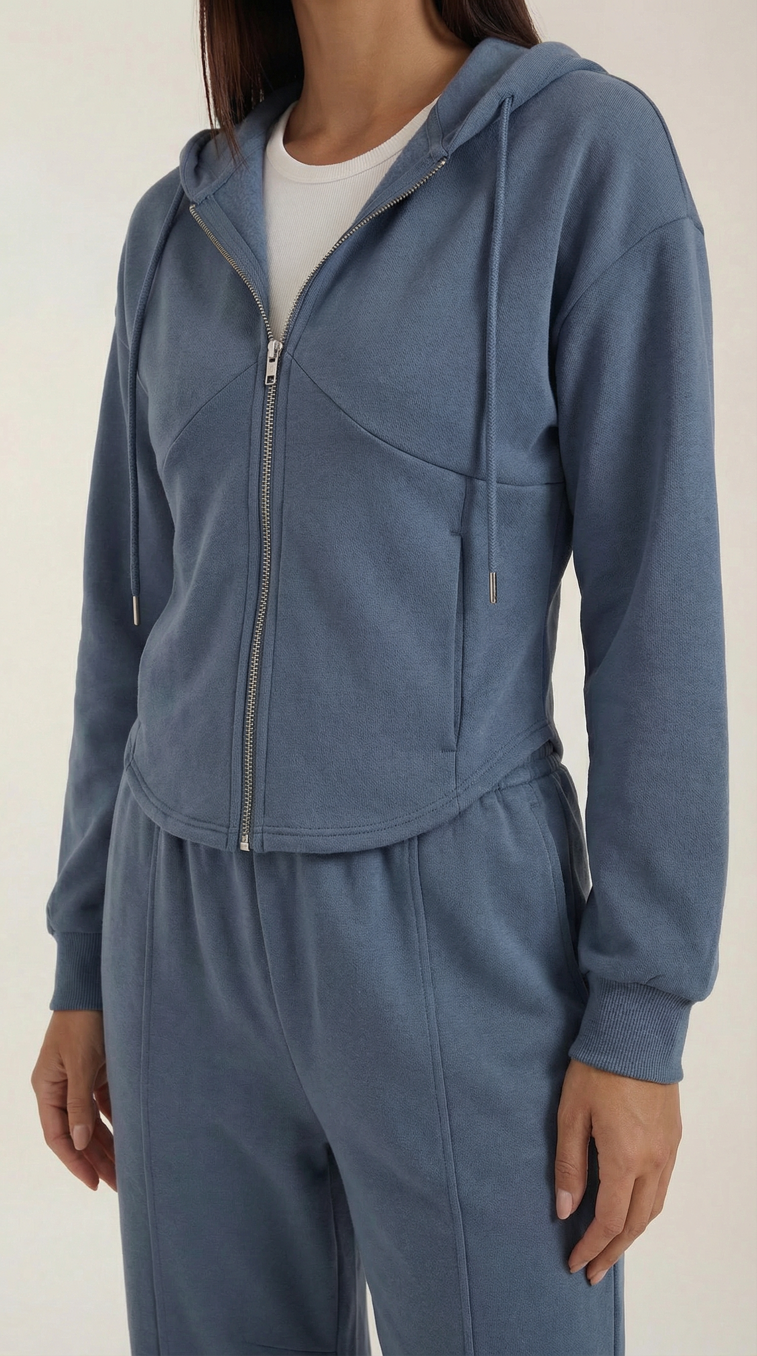 Women’s Yolanda Hoodie & Wide Leg Pants Set – Cozy Relaxed Fit Loungewear