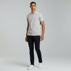 Zip Neck Polo Shirt – Modern Style for Smart Casual Wear