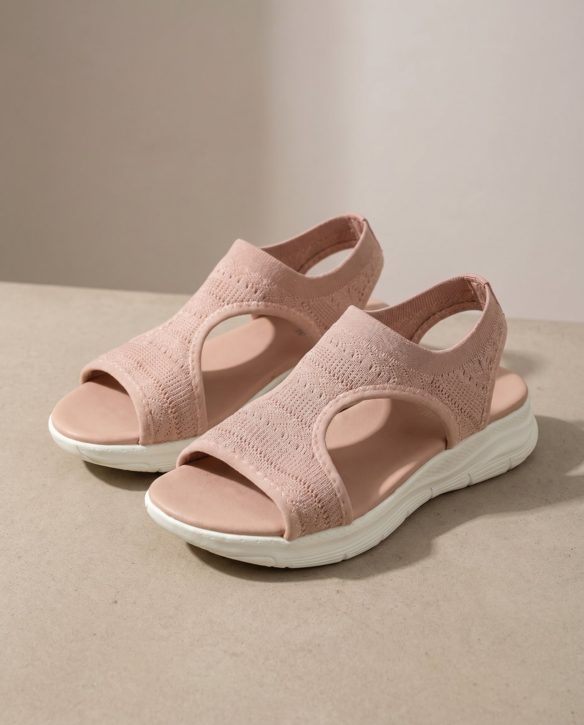 Orthopedic Arch Support Sandals for Women with Breathable Mesh and Non-Slip Sole