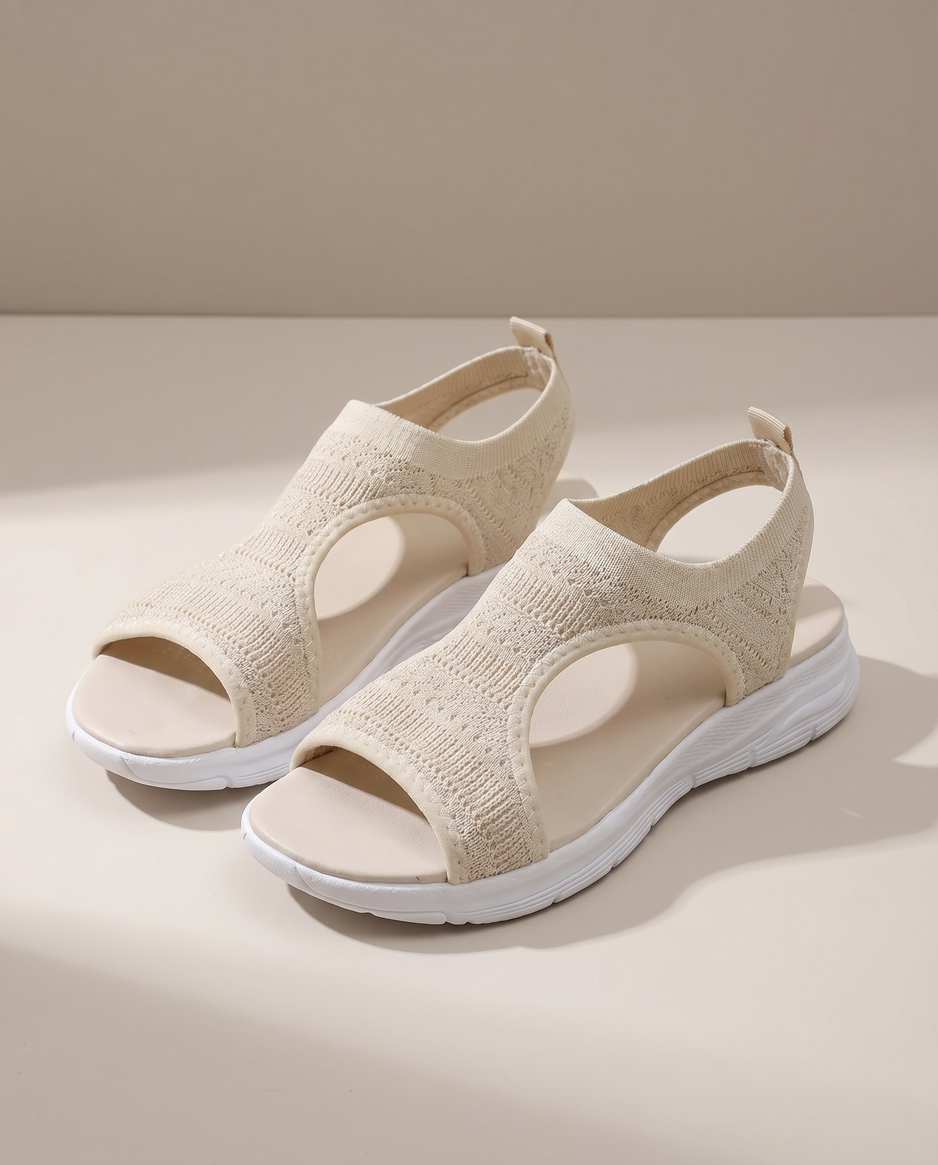 Orthopedic Arch Support Sandals for Women with Breathable Mesh and Non-Slip Sole