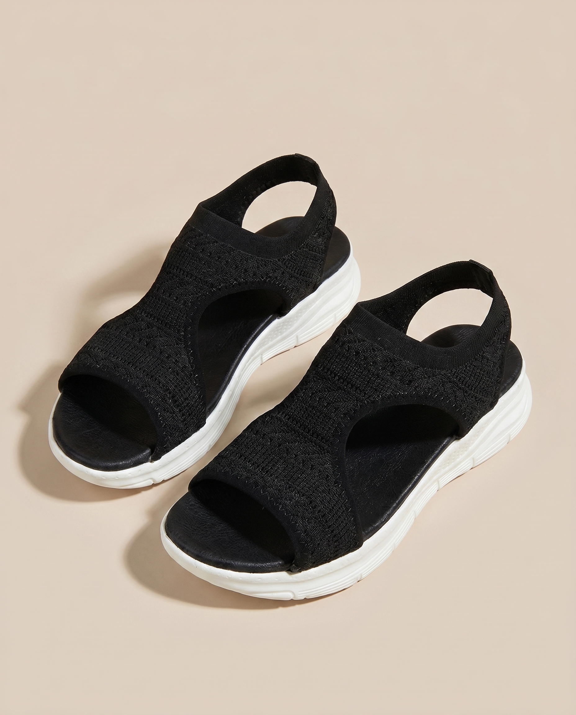Orthopedic Arch Support Sandals for Women with Breathable Mesh and Non-Slip Sole