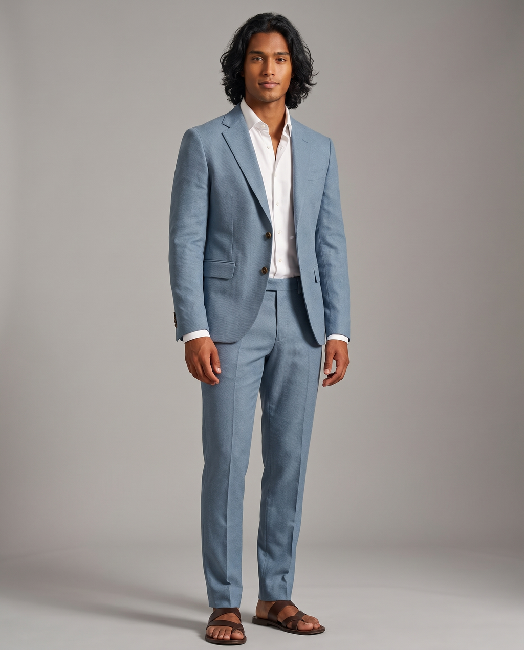 Linen Suit Collection | Men's Linen Suit Set with Breathable Fabric | Slim Fit for Wedding and Summer Events