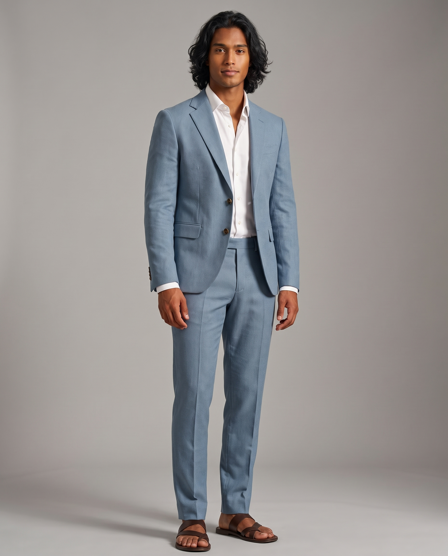Linen Suit Collection | Men's Linen Suit Set with Breathable Fabric | Slim Fit for Wedding and Summer Events