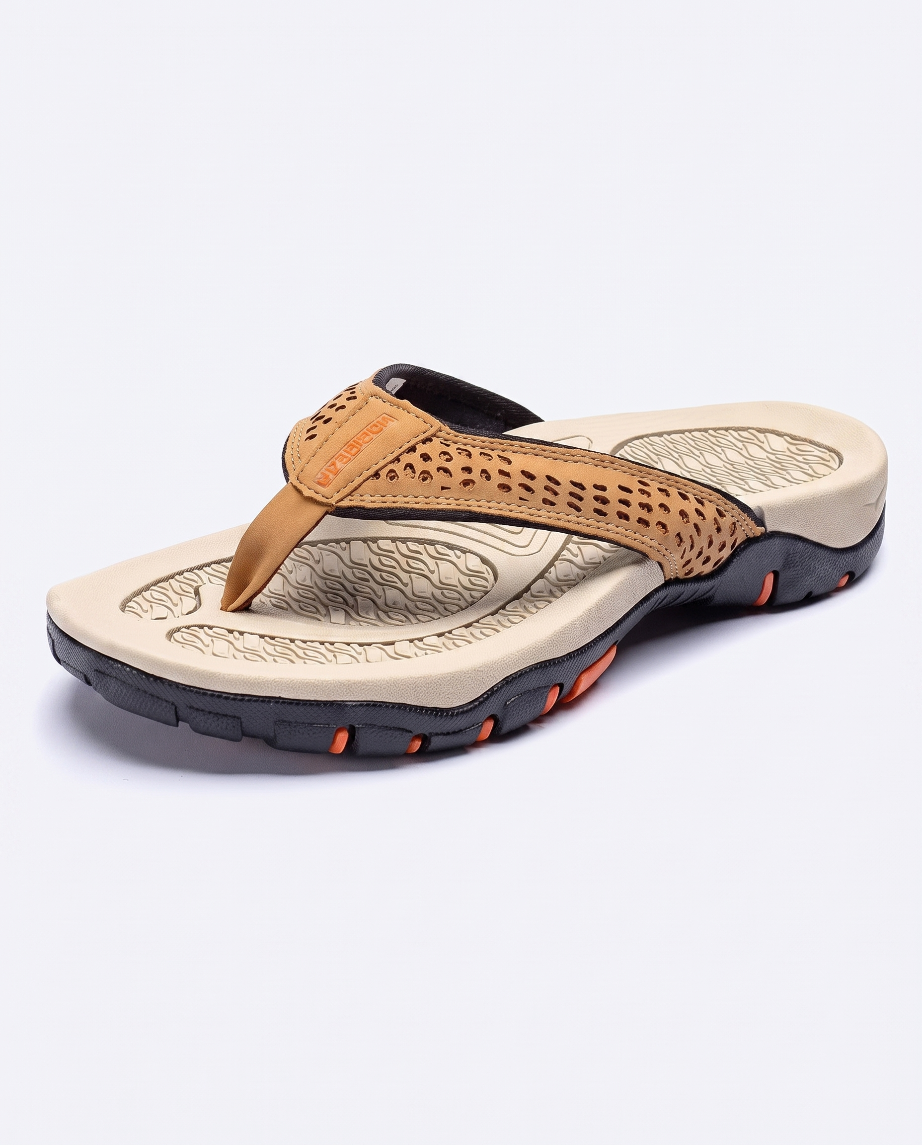 Athletic Men's Sandals | Flip Flops with Arch Support & Water-Resistant Straps | Comfortable Outdoor Footwear