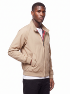 Harrington jacket clean fit three quarter view