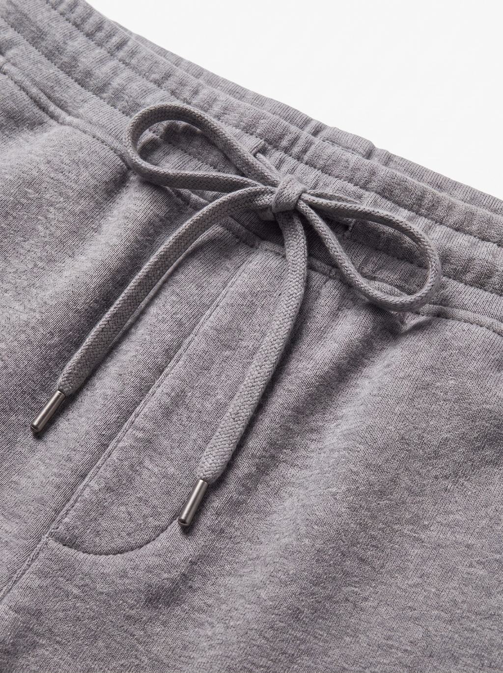 Drawstring waistband detail close up