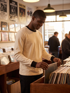 Ringer tee lifestyle record store