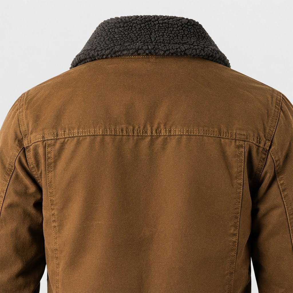 Western ranch jacket back view